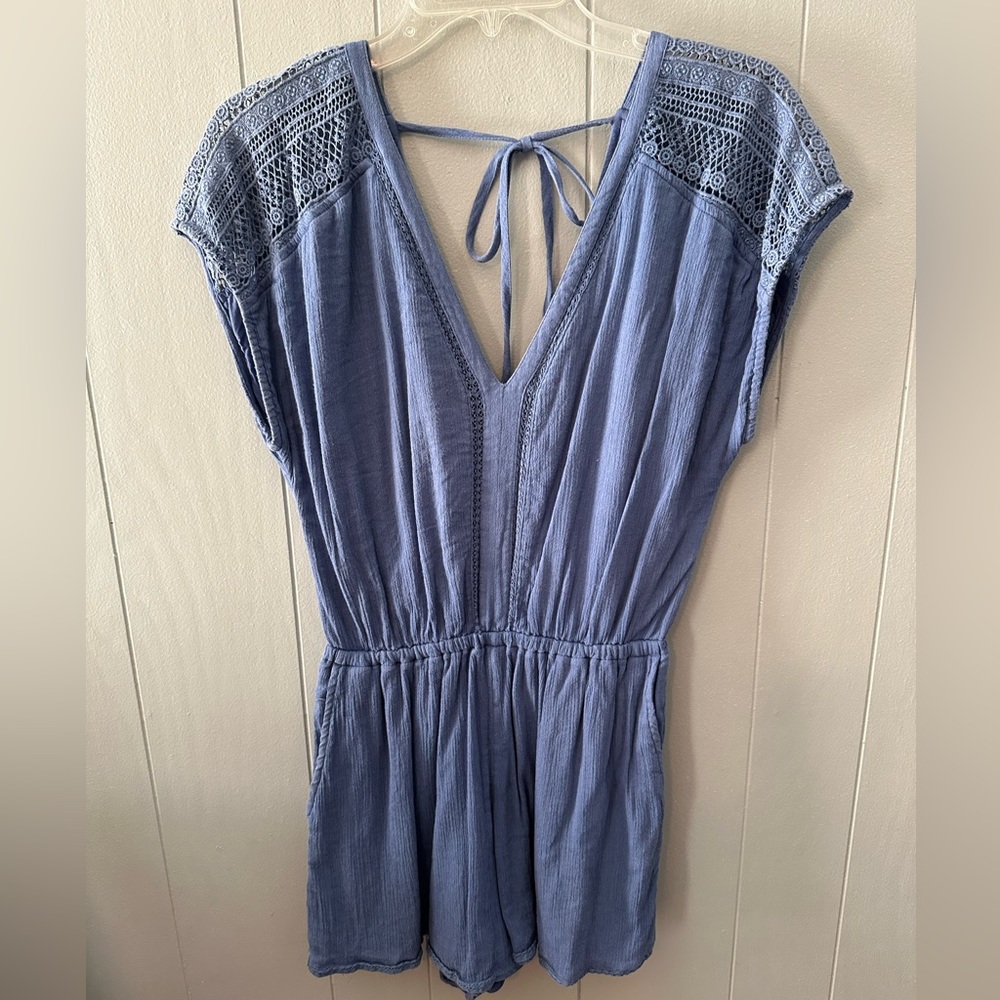 Abercrombie & Fitch Blue Romper. Size S